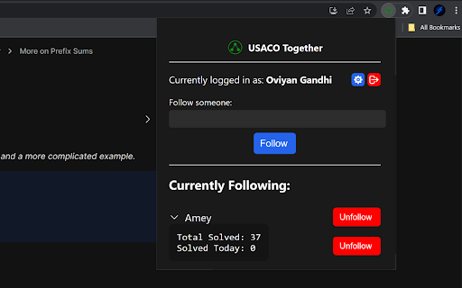 USACO Together  from Chrome web store to be run with OffiDocs Chromium online