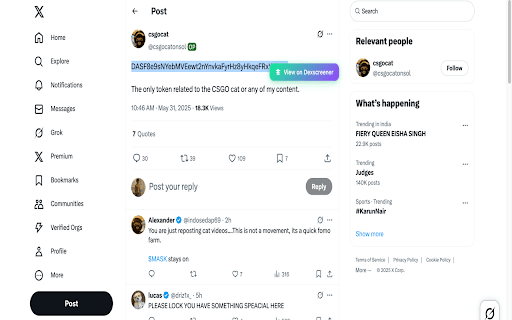 Useless Solana Extension  from Chrome web store to be run with OffiDocs Chromium online