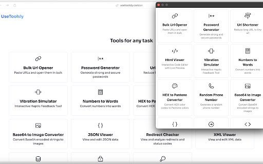 UseToolsly | Fast Access SEO Tools  from Chrome web store to be run with OffiDocs Chromium online
