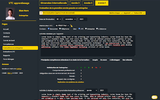 UTC Skin livret dapprentissage  from Chrome web store to be run with OffiDocs Chromium online