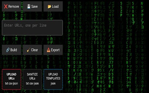 UTMatrix  from Chrome web store to be run with OffiDocs Chromium online