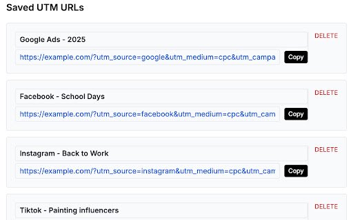 UTMGuru: UTM Builder  Generator (No Tracking, No Coding)  from Chrome web store to be run with OffiDocs Chromium online