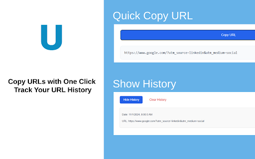 UTM  URL Builder for GA4  from Chrome web store to be run with OffiDocs Chromium online