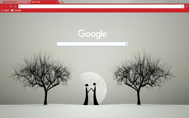 Valentine Couple in love under the moon  from Chrome web store to be run with OffiDocs Chromium online