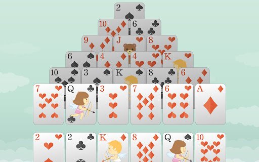 Valentine Solitaire  from Chrome web store to be run with OffiDocs Chromium online