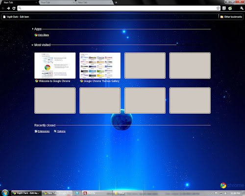 Vap0r Dark  from Chrome web store to be run with OffiDocs Chromium online