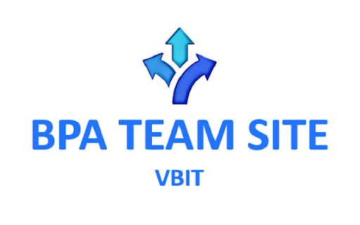 VBIT BPA team site  from Chrome web store to be run with OffiDocs Chromium online