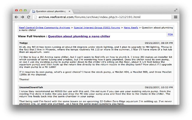 vBulletin DeArchiver از فروشگاه وب کروم برای اجرا با OffiDocs Chromium به صورت آنلاین