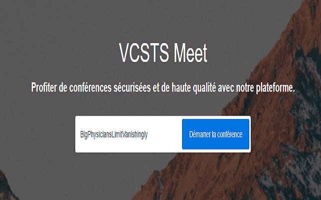 VCSTS-Meetings aus dem Chrome-Webshop, die mit OffiDocs Chromium online ausgeführt werden sollen