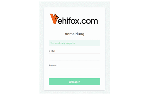 Vehifox Manager  from Chrome web store to be run with OffiDocs Chromium online