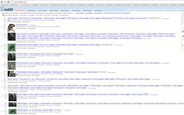 Velociraptor  from Chrome web store to be run with OffiDocs Chromium online