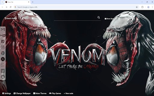Venom Let There Be Carnage Wallpaper  from Chrome web store to be run with OffiDocs Chromium online