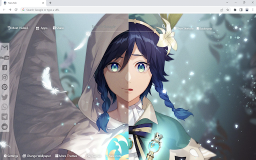 Venti Genshin Impact Wallpaper  from Chrome web store to be run with OffiDocs Chromium online