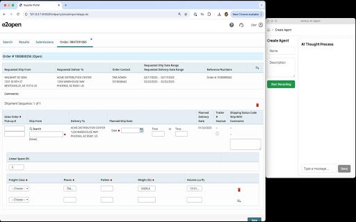 Ventus AI Agent  from Chrome web store to be run with OffiDocs Chromium online