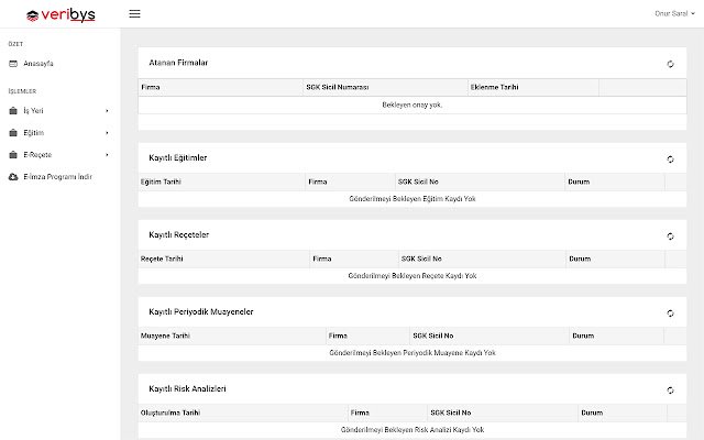 VeriBYS e İmza  from Chrome web store to be run with OffiDocs Chromium online