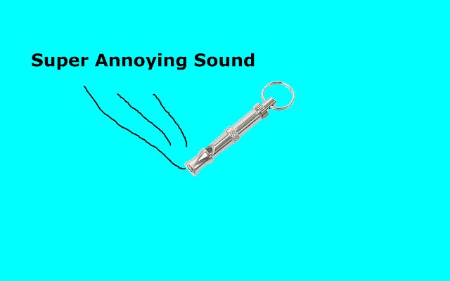 Very Annoying High Pitch Dog Whistle Sound  from Chrome web store to be run with OffiDocs Chromium online