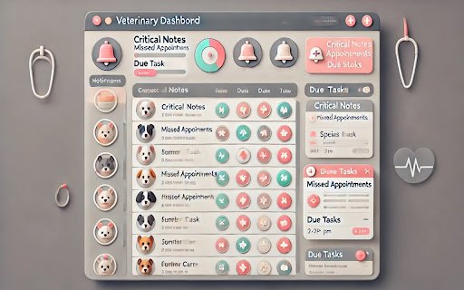 Vet Radar Notification  from Chrome web store to be run with OffiDocs Chromium online
