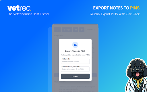 VetRec  from Chrome web store to be run with OffiDocs Chromium online