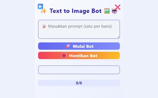 Vheer Text to Image Bot  from Chrome web store to be run with OffiDocs Chromium online