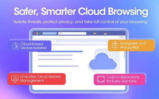 Viabox: Smarter, Safer, Private Browsing with Cloud Isolation  from Chrome web store to be run with OffiDocs Chromium online