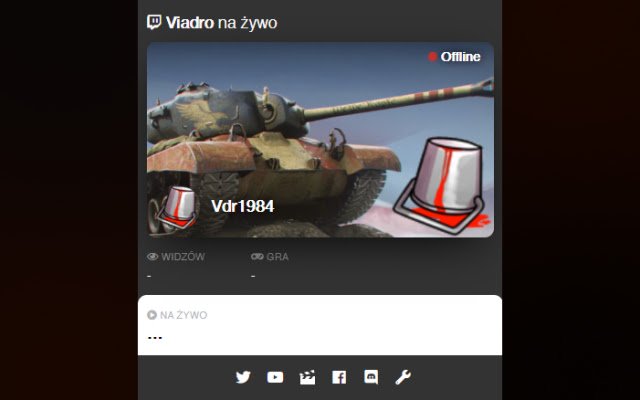 Viadro twitch alert mula sa Chrome web store na tatakbo sa OffiDocs Chromium online