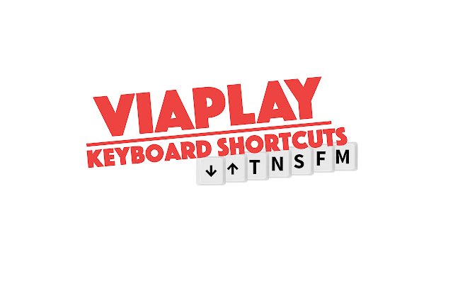 แป้นพิมพ์ลัด Viaplay จาก Chrome เว็บสโตร์เพื่อใช้งานร่วมกับ OffiDocs Chromium ออนไลน์