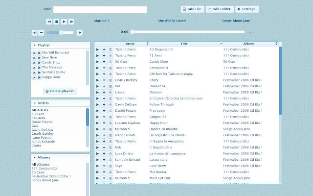 Музыкальный проигрыватель Vibes из интернет-магазина Chrome будет работать с онлайн-версией OffiDocs Chromium