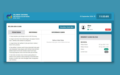 Videa Exam  from Chrome web store to be run with OffiDocs Chromium online