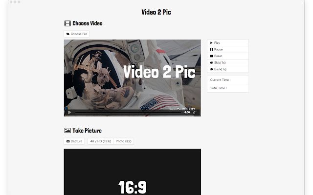 Video 2 Pic  from Chrome web store to be run with OffiDocs Chromium online