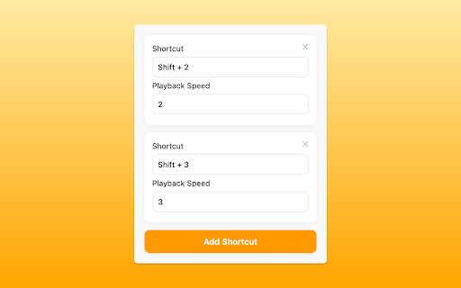 Video Dash Lightweight Speed Controller  from Chrome web store to be run with OffiDocs Chromium online