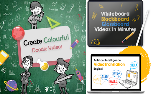 Video Doodle Maker  from Chrome web store to be run with OffiDocs Chromium online