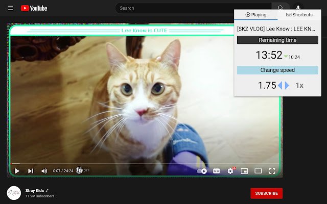 Chrome वेब स्टोर से YouTube™ के लिए वीडियो अवधि को ऑनलाइन OfficeDocs Chromium के साथ चलाया जाएगा