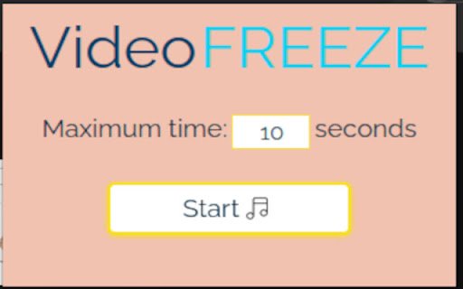 Video Freeze  from Chrome web store to be run with OffiDocs Chromium online