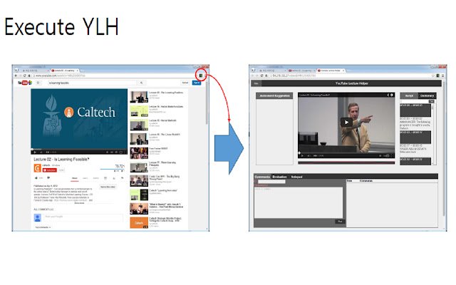 Video Lecture Helper van de Chrome-webwinkel om online met OffiDocs Chromium te draaien