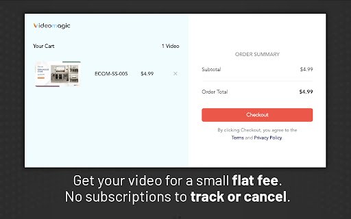 Videomagic Generate videos from webpages in minutes  from Chrome web store to be run with OffiDocs Chromium online