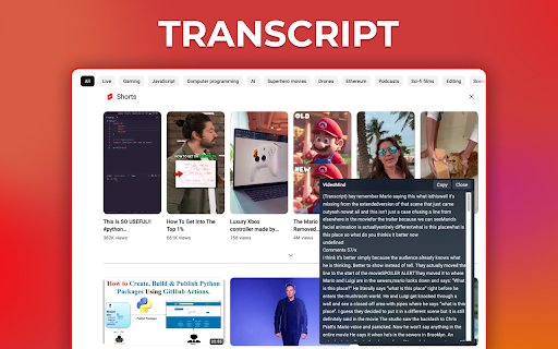 VideoMind: Quick ChatGPT for Youtube  from Chrome web store to be run with OffiDocs Chromium online