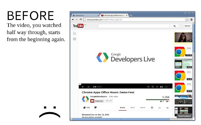 משחזר וידאו מחנות האינטרנט של Chrome שיופעל עם OffiDocs Chromium באינטרנט