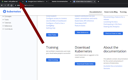 Video Tab  from Chrome web store to be run with OffiDocs Chromium online