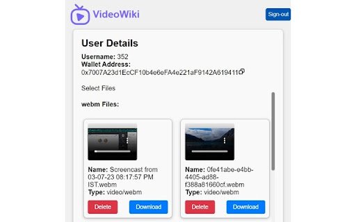 VideoWiki Uploader  from Chrome web store to be run with OffiDocs Chromium online