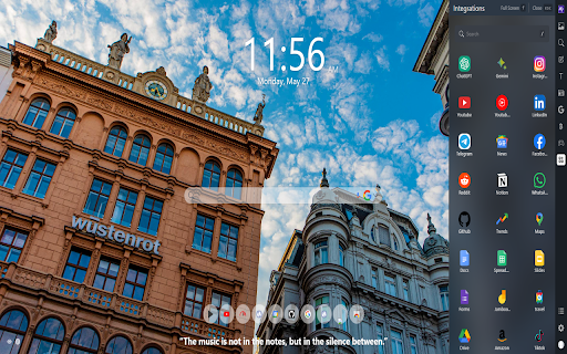 Vienna MeaVana  from Chrome web store to be run with OffiDocs Chromium online