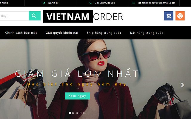 VietNam Order mula sa Chrome web store na tatakbo sa OffiDocs Chromium online