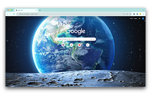 View of the earth from the moon  from Chrome web store to be run with OffiDocs Chromium online
