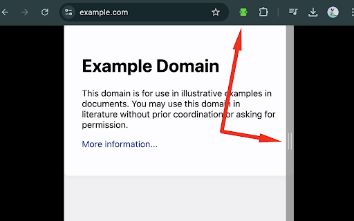 Viewport Resizer  from Chrome web store to be run with OffiDocs Chromium online