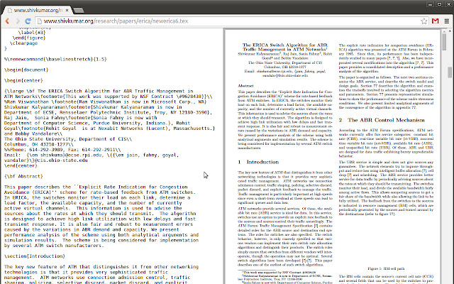 ViewTeX  from Chrome web store to be run with OffiDocs Chromium online