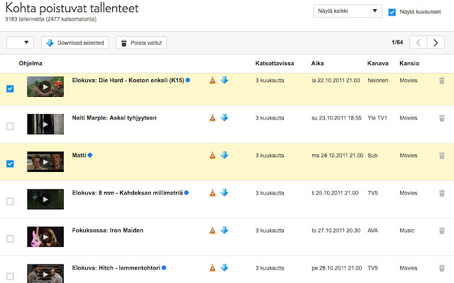 ViihdeHelper  from Chrome web store to be run with OffiDocs Chromium online