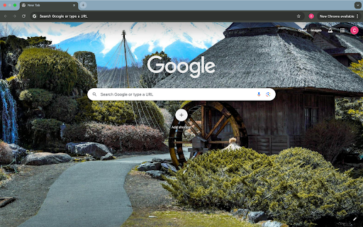village and mount fuji  from Chrome web store to be run with OffiDocs Chromium online