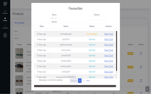 Vindy | Boost Vinted Sales  from Chrome web store to be run with OffiDocs Chromium online