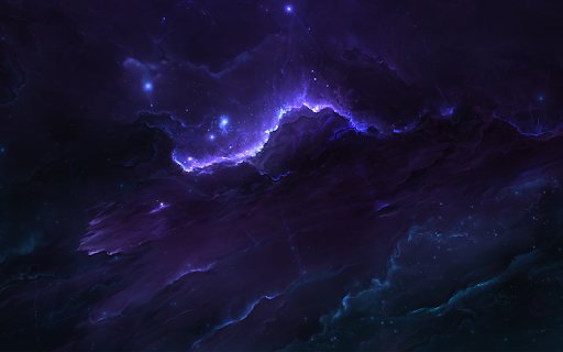 Violet Nebula  from Chrome web store to be run with OffiDocs Chromium online