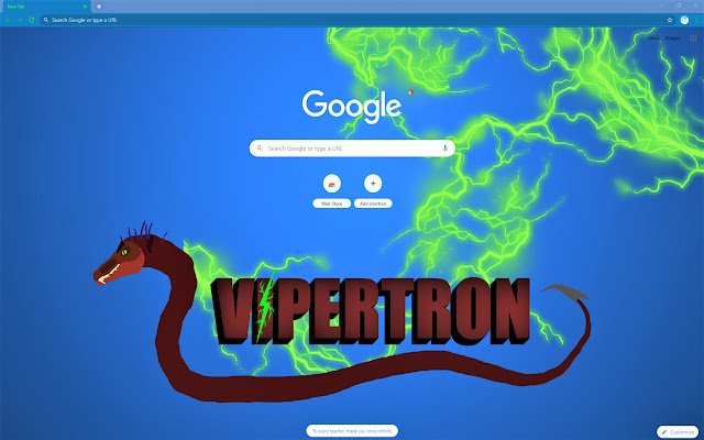 VIPERTRON Google Chrome Theme  from Chrome web store to be run with OffiDocs Chromium online