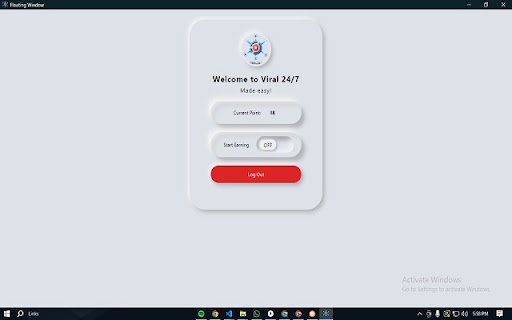 Viral24/7 2.0  from Chrome web store to be run with OffiDocs Chromium online